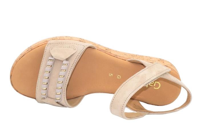 Gabor nu pieds sandale 62740 taupe3268101_3