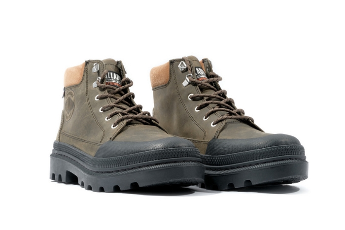Palladium boots bottines troopercuff kaki3277501_5