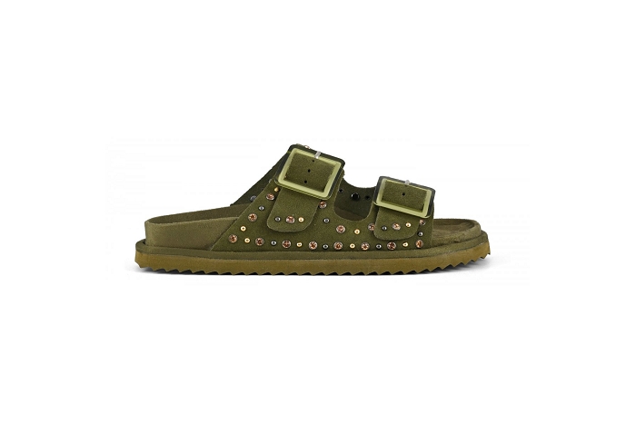 Marque nu pieds sandale biow05strass kaki3326901_2