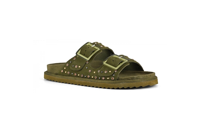 Marque nu pieds sandale biow05strass kaki3326901_3