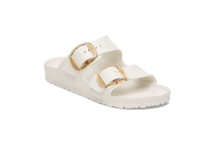 Birkenstock nu pieds sandale arizona big buckle eva beige blanc3328001_2