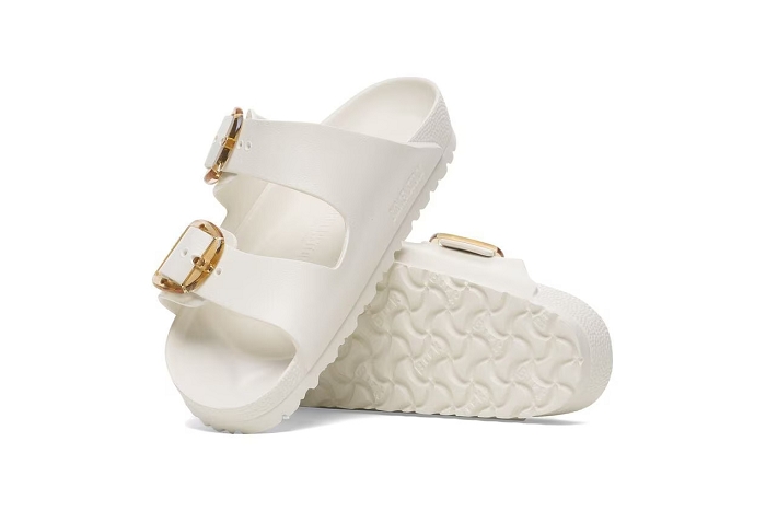 Birkenstock nu pieds sandale arizona big buckle eva beige blanc3328001_3