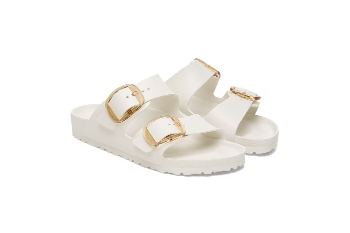 Birkenstock nu pieds sandale arizona big buckle eva beige blanc3328001_5