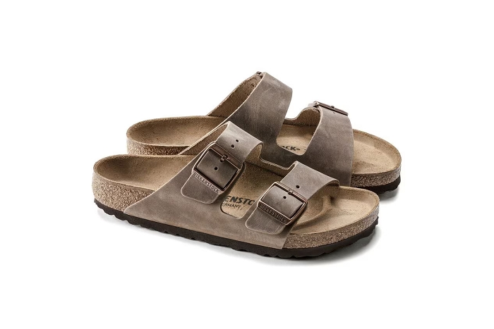 Birkenstock nu pieds sandale arizona hom 352203 tobacco taupe3328701_4