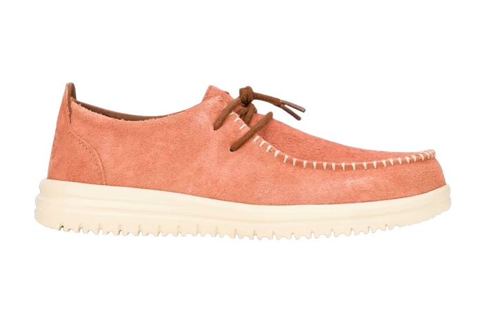 Hey dude mocassin wally ntx moc rouille