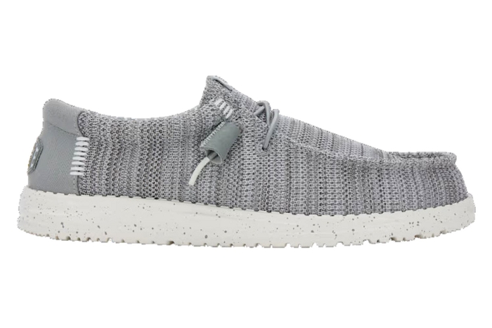 Hey dude mocassin wally strech sox gris