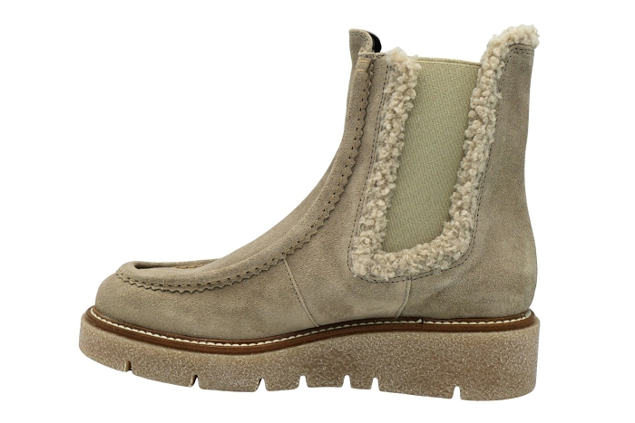 Pedro mirales boots bottines 27309 boots col fourre beige3332001_2