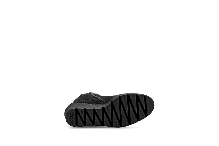 Gabor boots bottines 74780boots vel velours noir3337701_4