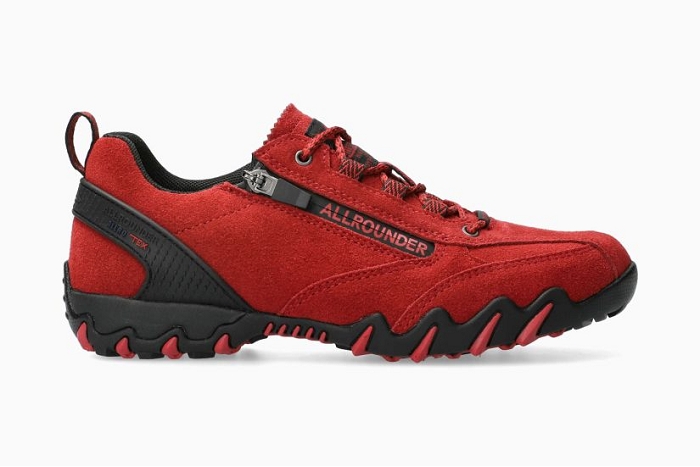 All rounder boots bottines nizar tex lacets 48 rouge
