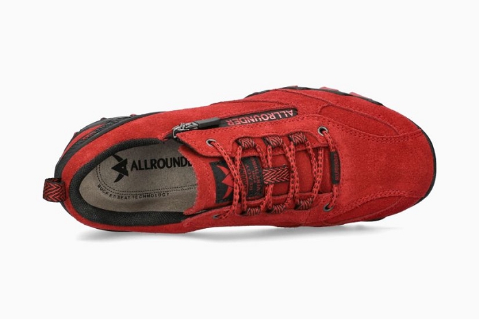 All rounder boots bottines nizar tex lacets 48 rouge3337901_2