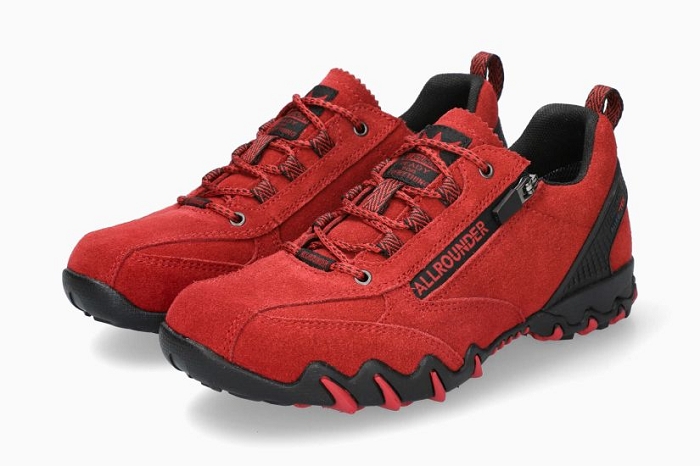All rounder boots bottines nizar tex lacets 48 rouge3337901_3