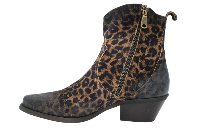 Metisse boots bottines dx 380  tex leopard buck marron3339301_2