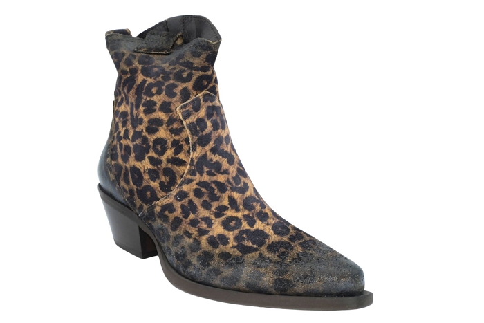 Metisse boots bottines dx 380  tex leopard buck marron3339301_3