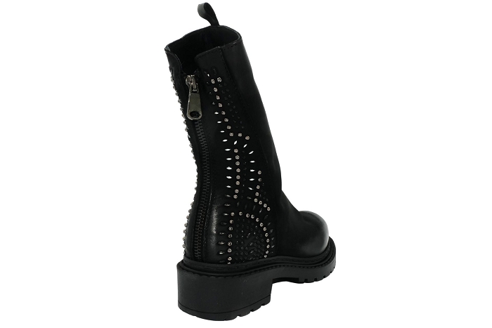 Metisse boots bottines ma 1024 revers noir3339801_3