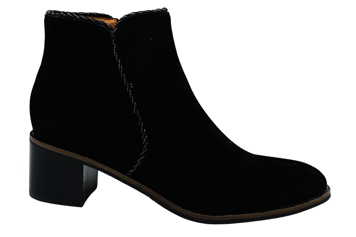 Mamzelle boots bottines tiglon boots velours noir