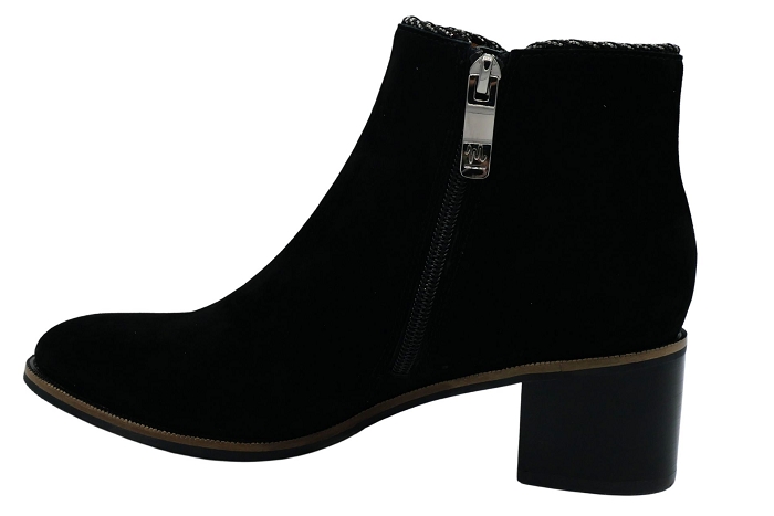 Mamzelle boots bottines tiglon boots velours noir3340101_2
