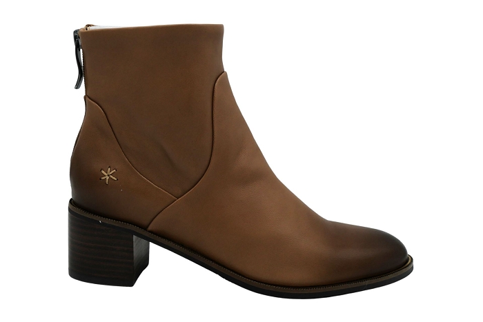 Mamzelle boots bottines taxus boots cuir cognac