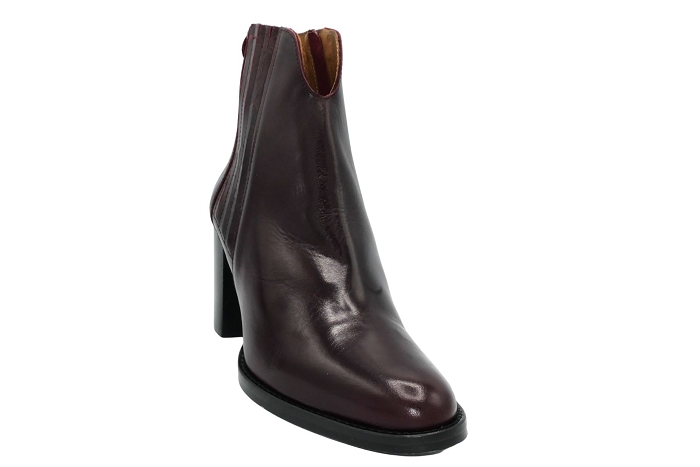 Maroli boots bottines 8686 boots tfin bordeaux3340501_4