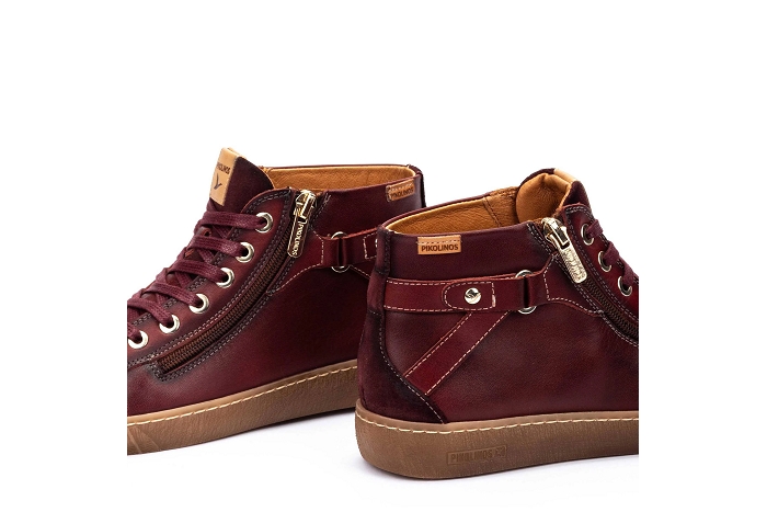 Pikolinos boots bottines lanzarotte 8868 arcilia bordeaux3344901_3
