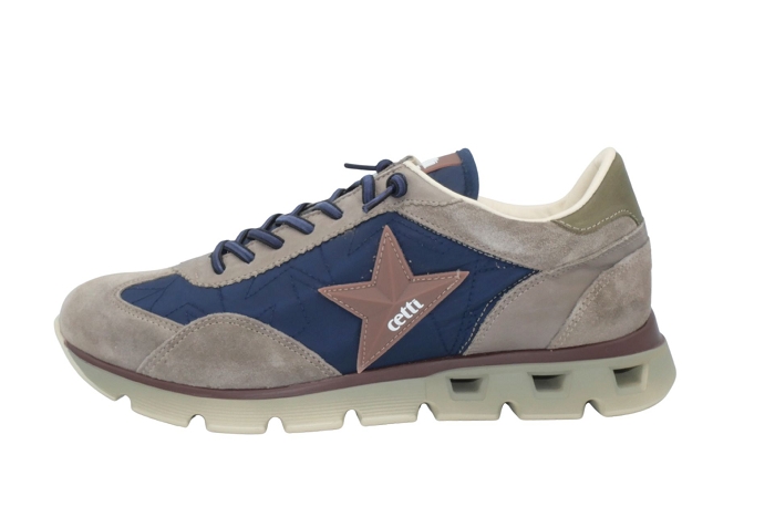 Cetti baskets c 1385 hom beige marine3346101_2