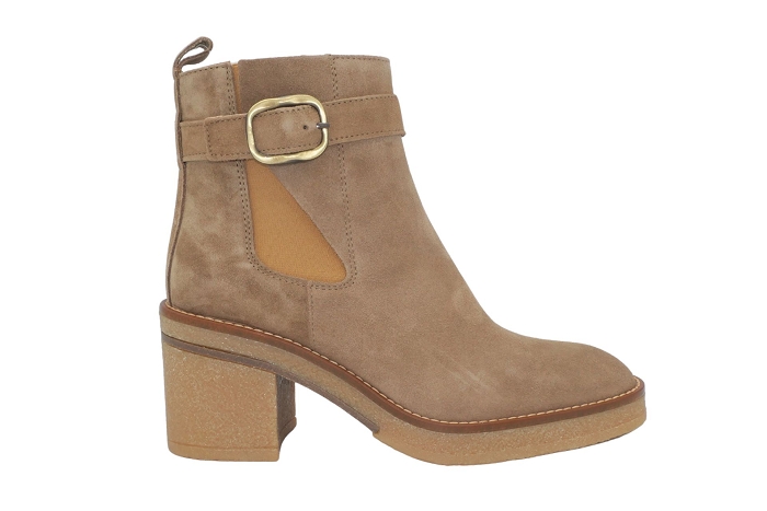 Alpe boots bottines 5465 boots bcle taupe