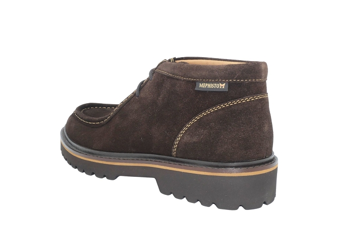 Mephisto boots bottines alexander buck marron marron3348501_3