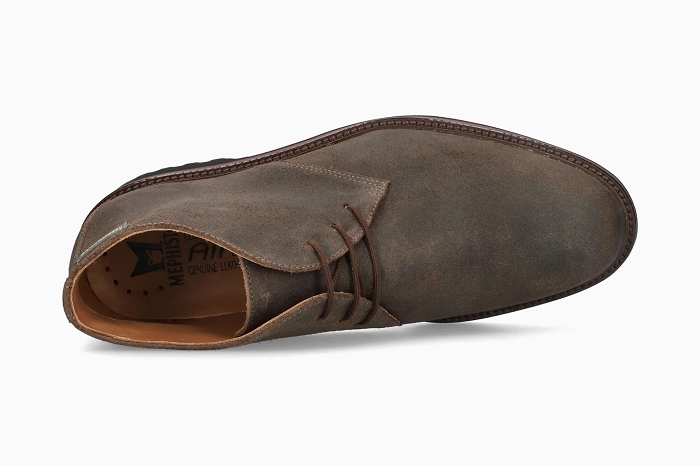 Mephisto boots bottines berto walnut marron huile3350301_3
