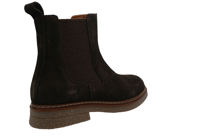 Coco et abricot boots bottines mazet choco buck marron3352601_4