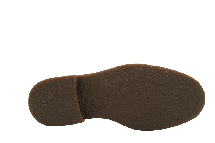 Coco et abricot boots bottines mazet choco buck marron3352601_5