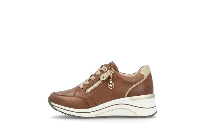 Remonte derby dot03 24 basket cognac