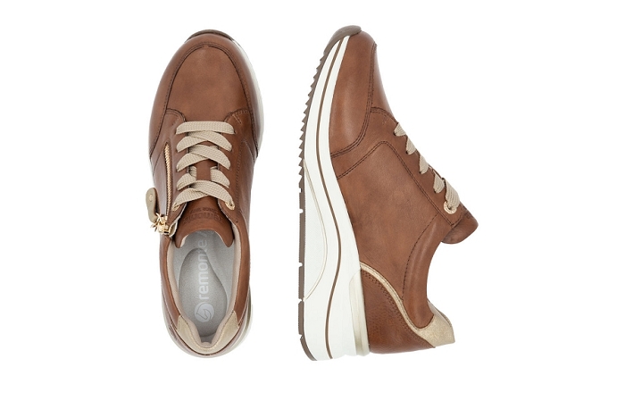 Remonte derby dot03 24 basket cognac3353001_3
