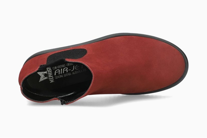 Mephisto boots bottines bionda 6967 rouge3355201_2