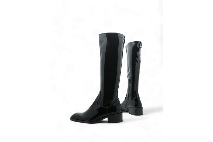 Adige bottes real botte vernis noir3356201_2