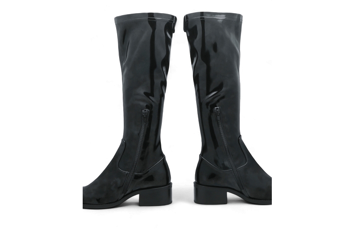 Adige bottes real botte vernis noir3356201_3
