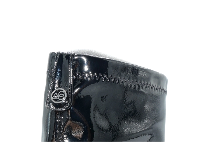 Adige bottes real botte vernis noir3356201_4