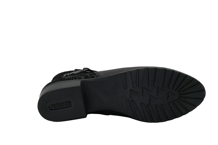 Remonte boots bottines d6894 noir3356601_4