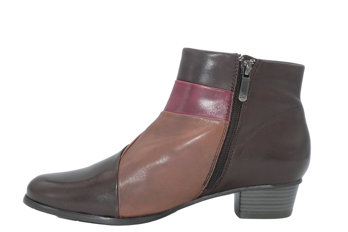 Regardeciel boots bottines stefany 396marron marron bordeaux3357001_2
