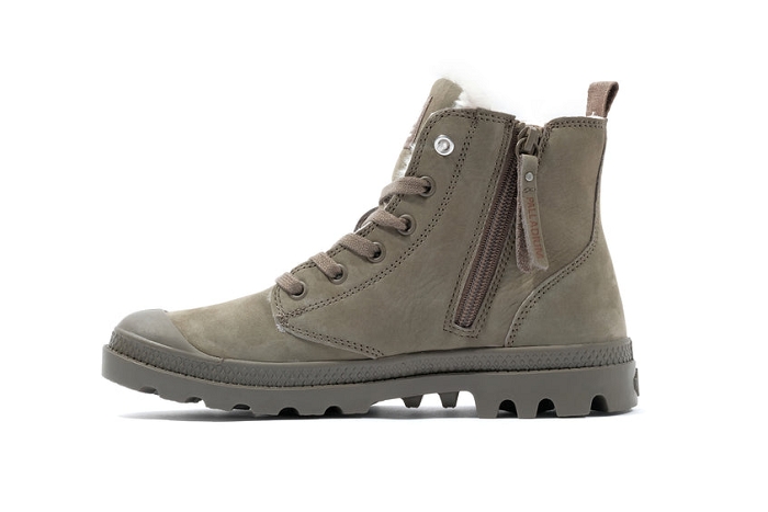 Palladium boots bottines pampa hi zip wl95982 kaki3358401_2