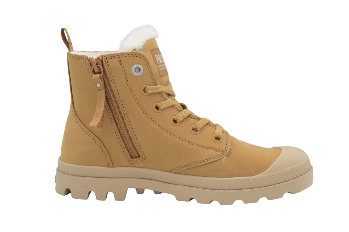 Palladium boots bottines pampa hi zip wl95982 camel