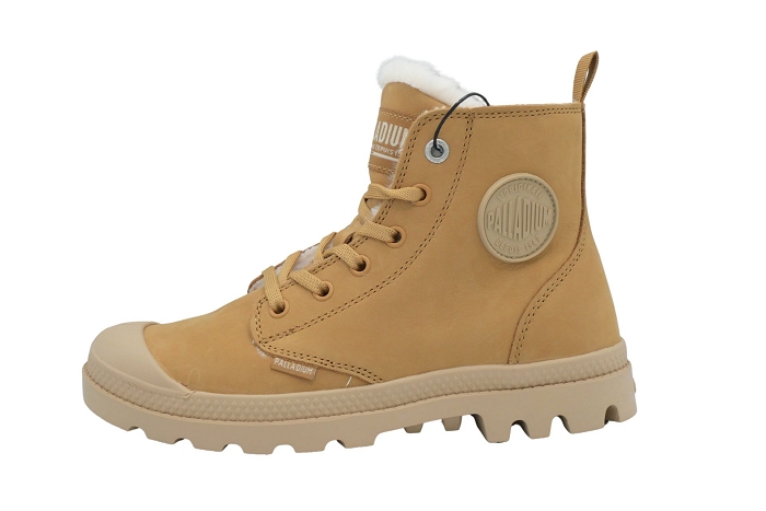 Palladium boots bottines pampa hi zip wl95982 camel3358601_2
