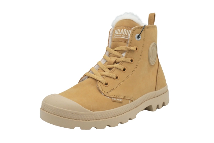 Palladium boots bottines pampa hi zip wl95982 camel3358601_4