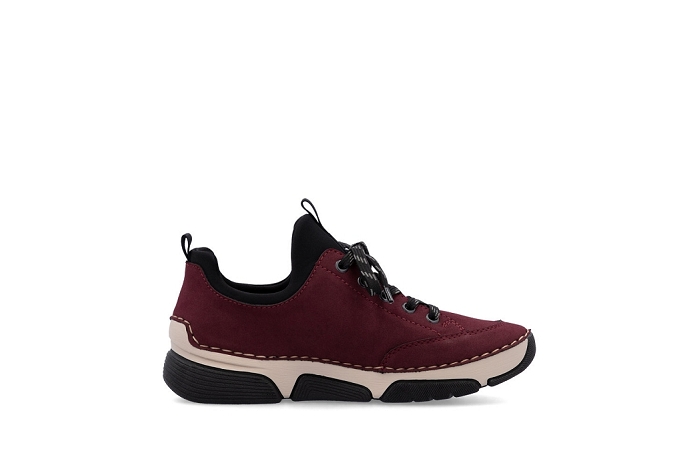 Rieker derby 45973 bordeaux