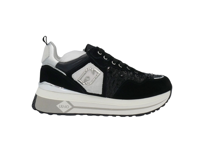 Liu jo baskets maxi wonder cow noir