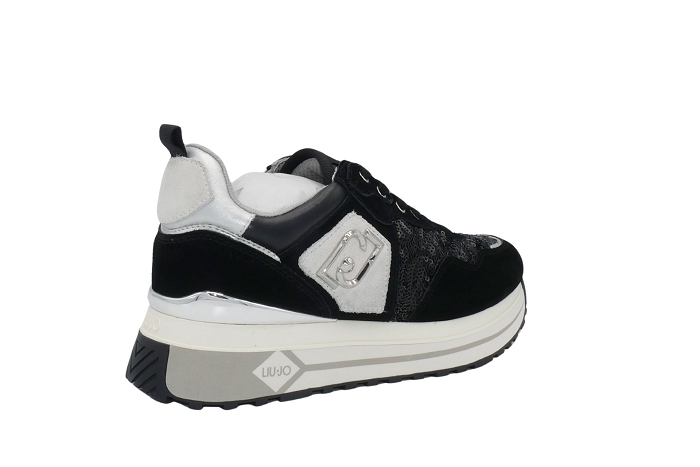 Liu jo baskets maxi wonder cow noir3360701_3