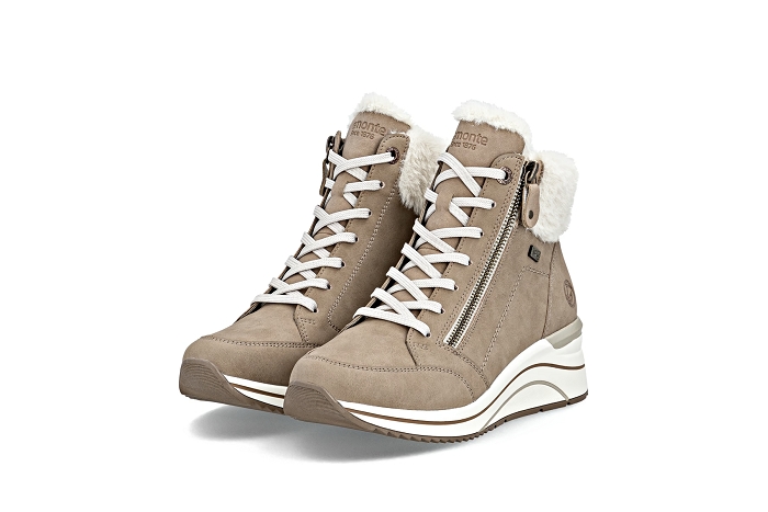 Remonte boots bottines dot77 20 beige3361901_5