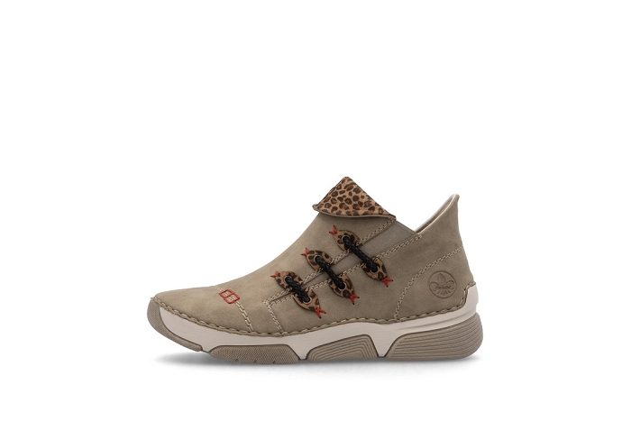 Rieker boots bottines 45983moc beige3362301_2
