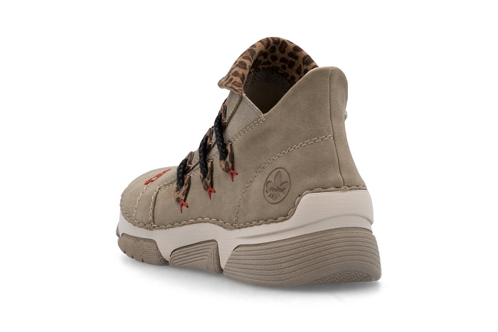 Rieker boots bottines 45983moc beige3362301_4
