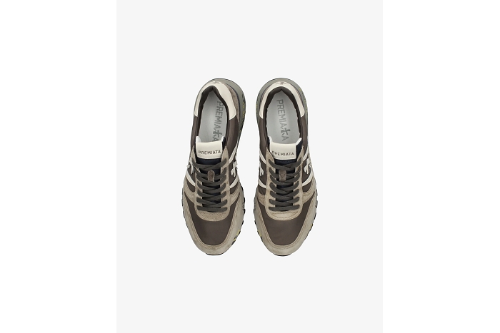 Premiata baskets lander 7704 beige marron3362701_5