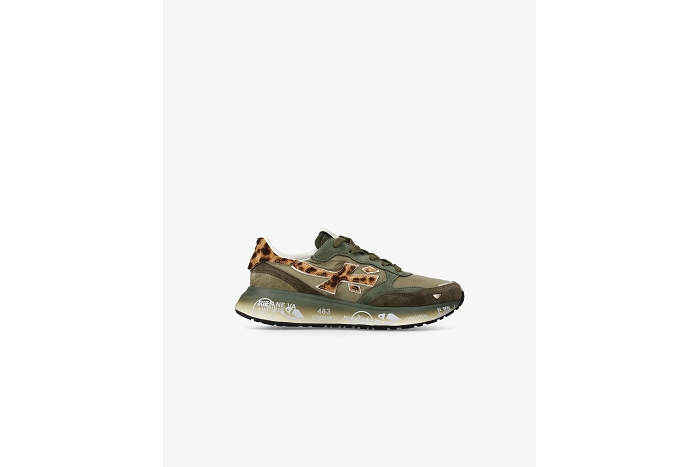 Premiata baskets lauryn kaki leo 7790 kaki