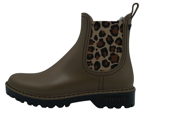 Verbenas pantoufle gaudi boots caoutcouc beige3364701_2